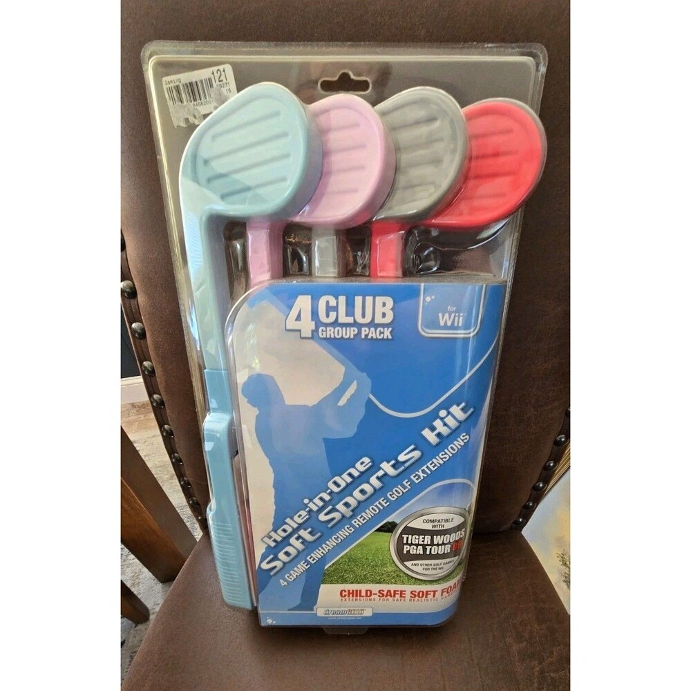 NOS New Dream GEAR Hole-in-One Soft Sports Kit 4 Club ChildSafe Soft Foam